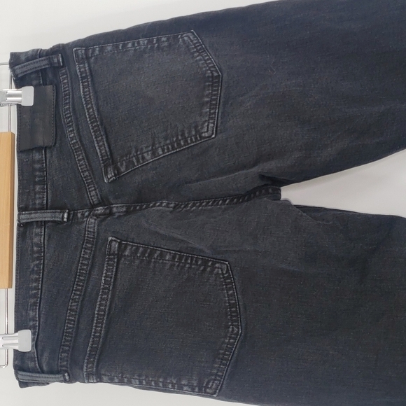 Frye Slim Walker Black Denim Jeans Gustin - Picture 5 of 10